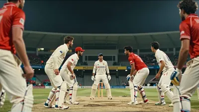 Kim Hellberg steps onto cricket pitch in charity showdown