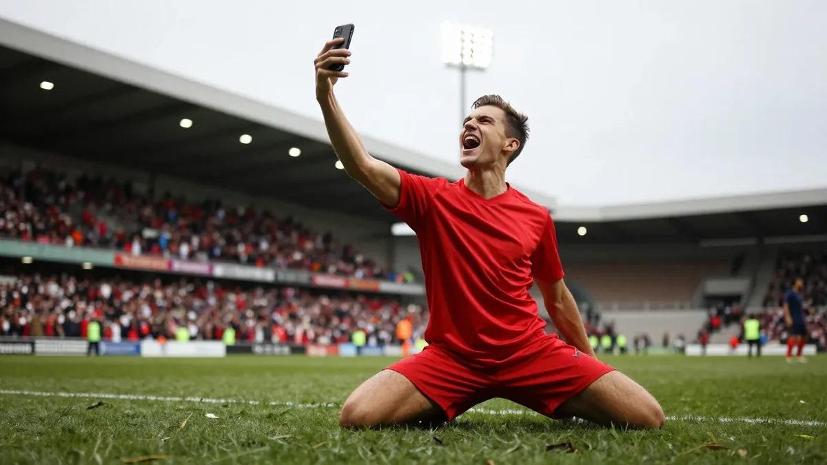 A 20-year-old man from Walsall was arrested on suspicion of a public order offence after footage emerged of a fan making...